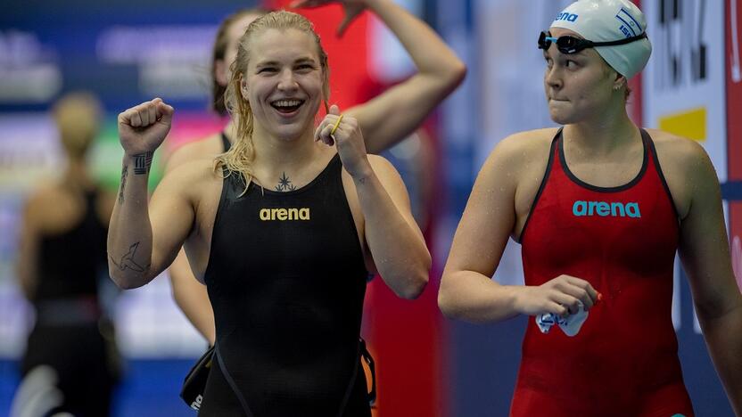 Sėkmė: R.Meilutytė jau triumfavo Berlyne ir Toronte – iš viso iškovojo keturis aukso medalius.  