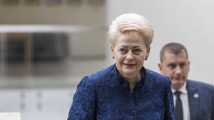 Dalia Grybauskaitė.