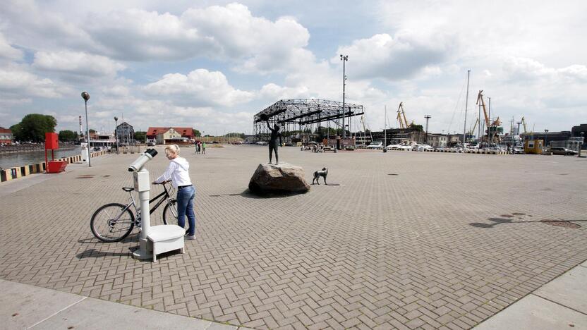 Naujiena: jau šią vasarą Kruizinių laivų terminale ketinama pastatyti konteinerinį tualetą.