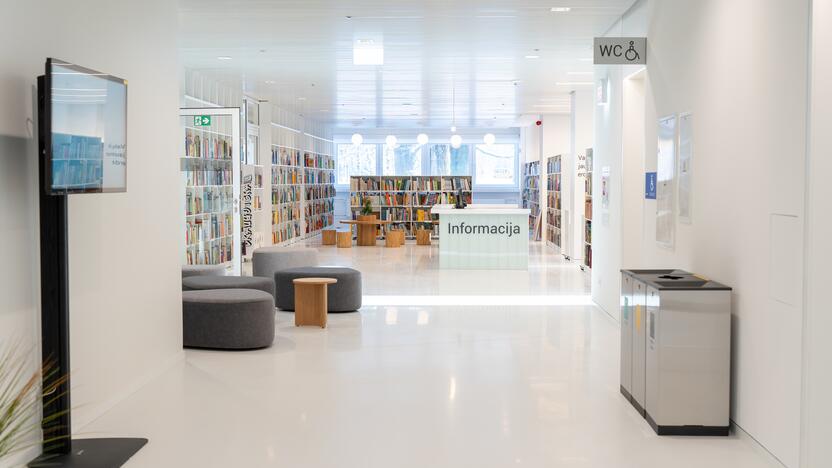 Ąžuolyno bibliotekos pristatymas 