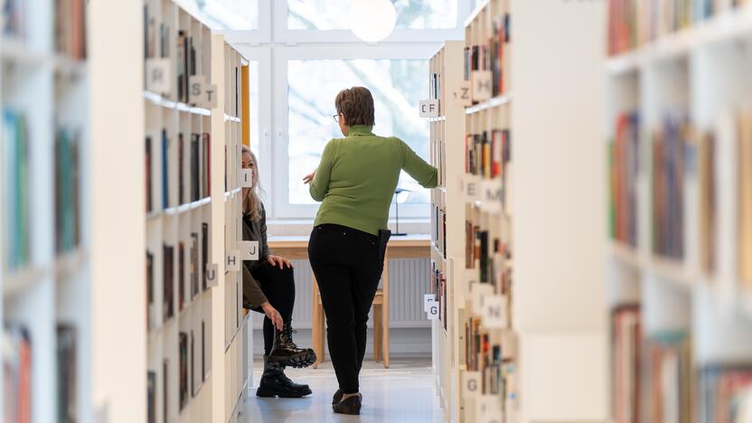 Ąžuolyno bibliotekos pristatymas 