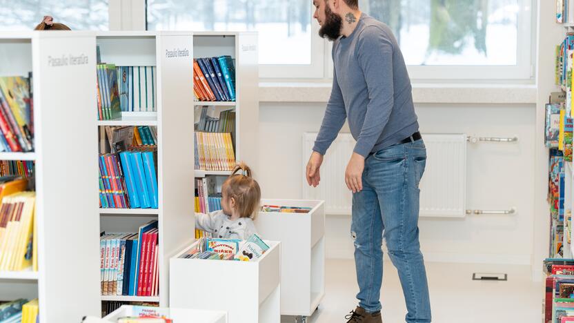 Pirmasis „Ąžuolyno“ bibliotekos savaitgalis – pilnas šurmulio