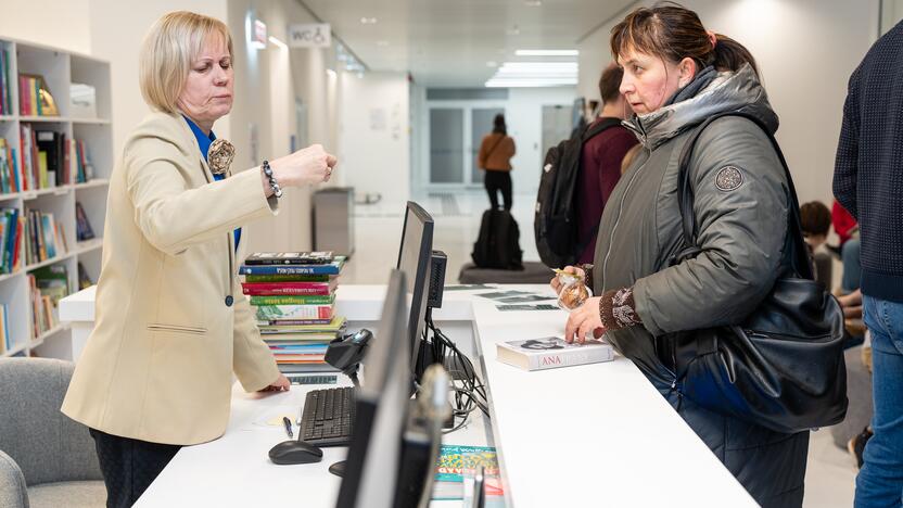 Pirmasis „Ąžuolyno“ bibliotekos savaitgalis – pilnas šurmulio