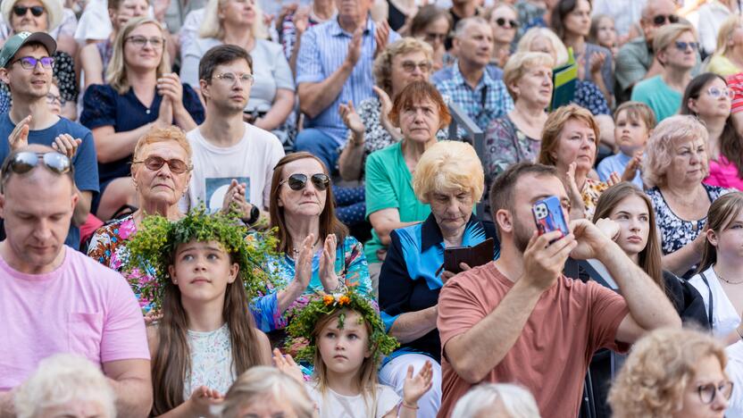 Kaune įsisiūbuoja Dainų šventė