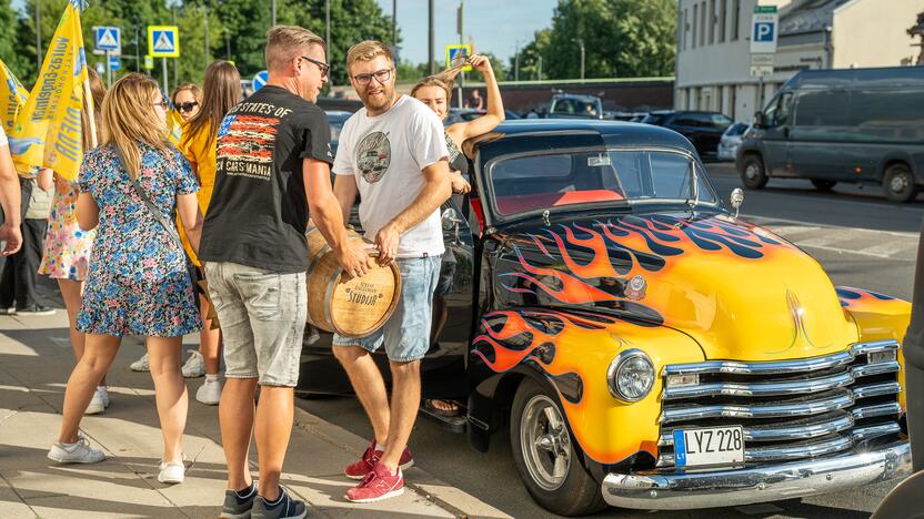 Aludarių dienos šventė prie „Volfas Engelman“ daryklos