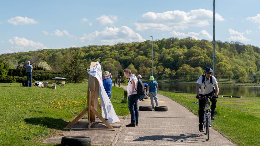 Protesto akcija Žemuosiuose Šančiuose