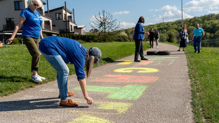 Protesto akcija Žemuosiuose Šančiuose