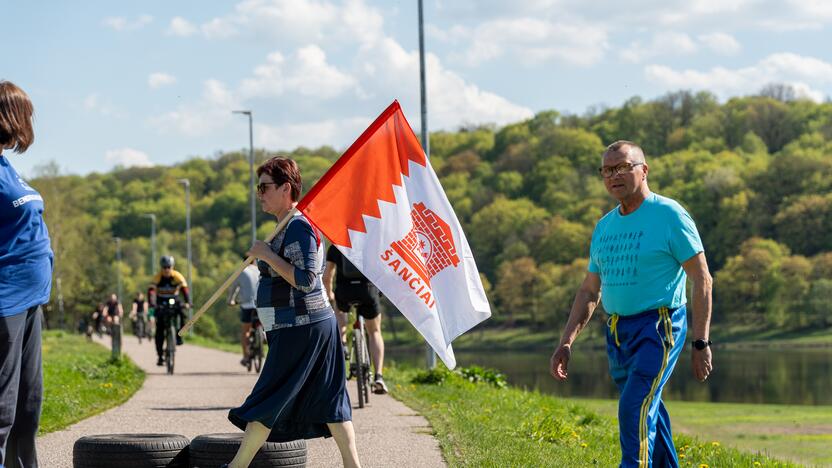 Protesto akcija Žemuosiuose Šančiuose