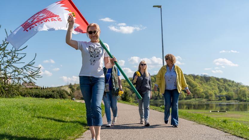 Protesto akcija Žemuosiuose Šančiuose