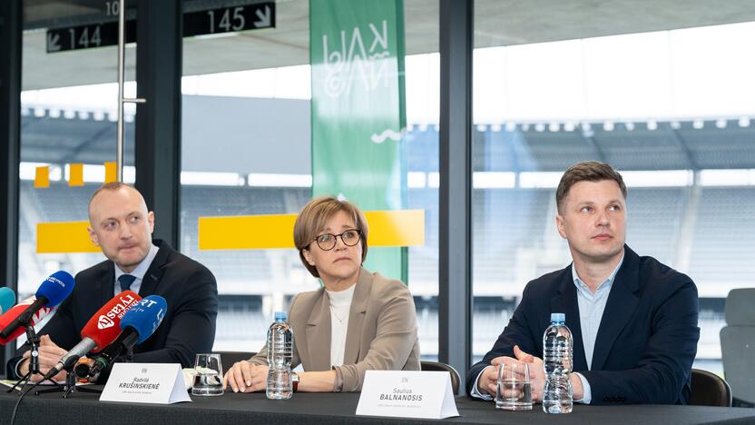 Pristatytas stadiono ir halės valdytojas