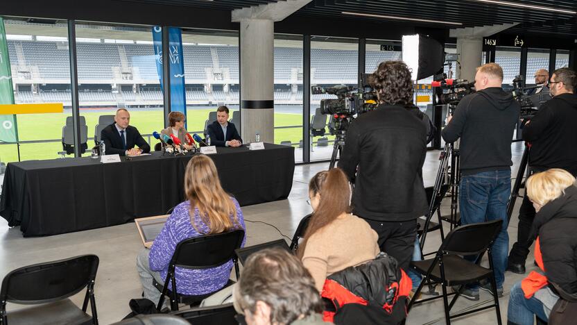 Pristatytas stadiono ir halės valdytojas