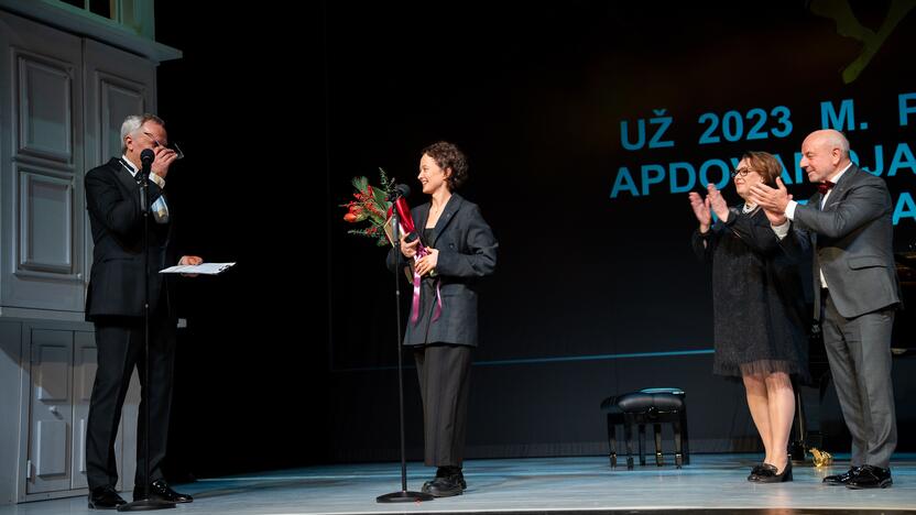 „Auksinių Teatro Rūtos šakelių įteikimo šventė“