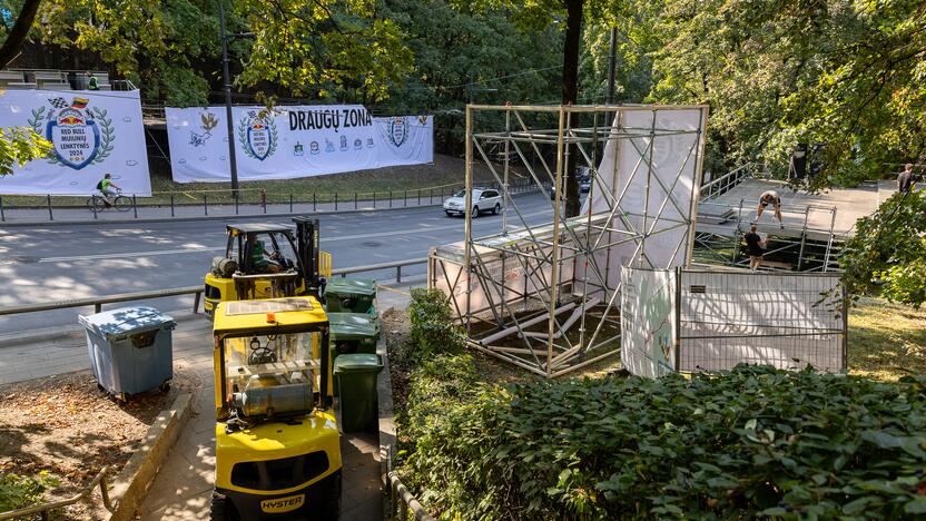 Pasiruošimas „Red Bull muilinių lenktynėms“