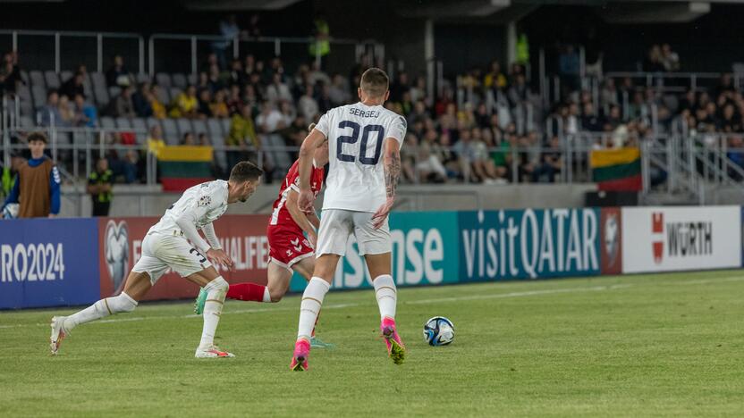 Europos futbolo čempionato atranka: Lietuva – Serbija