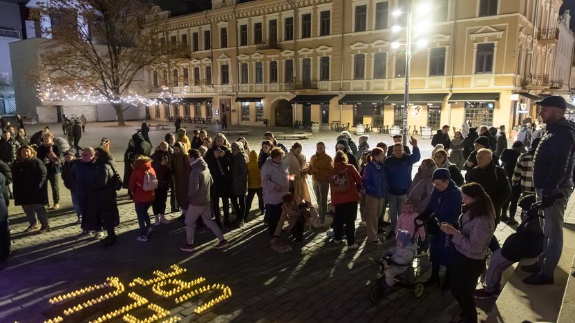 Laisvės alėja nuvilnijo sielų upė