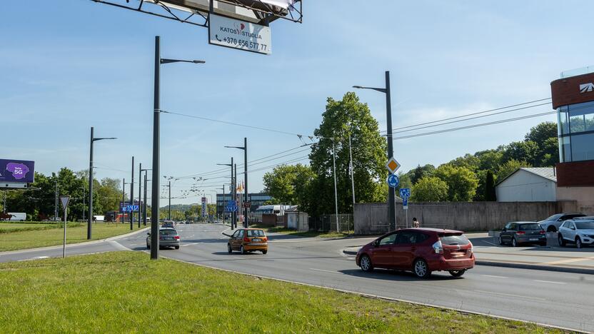 Pilies žiede pakeista eismo tvarka