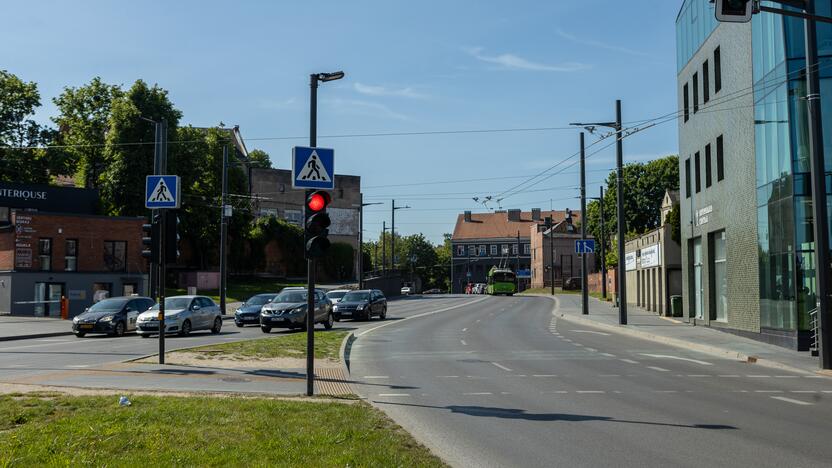 Pilies žiede pakeista eismo tvarka