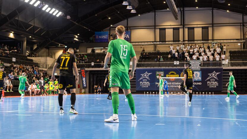 UEFA FUTSAL „Kauno Žalgirio“ ir „AEL“ ekipų dvikova