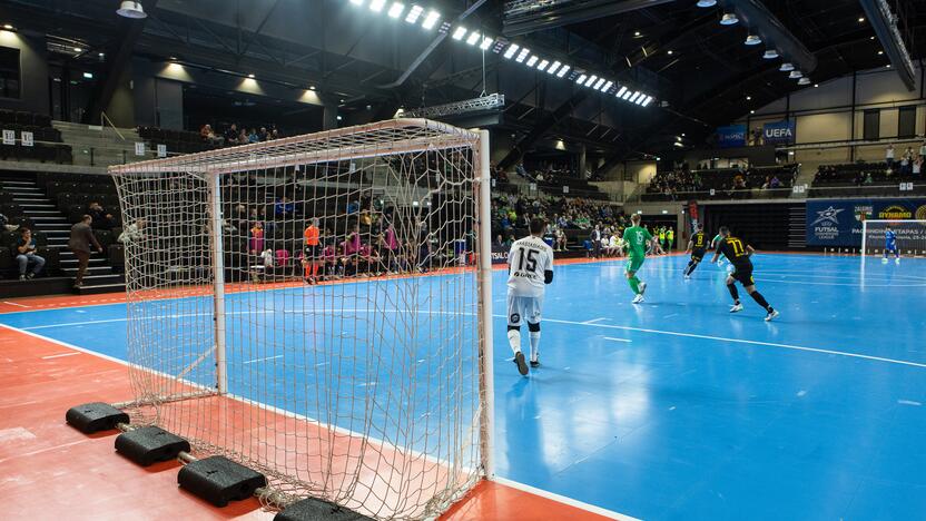 UEFA FUTSAL „Kauno Žalgirio“ ir „AEL“ ekipų dvikova