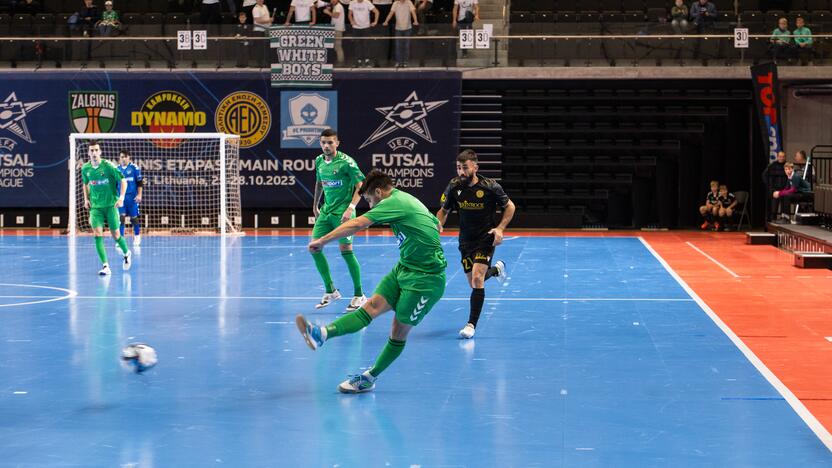 UEFA FUTSAL „Kauno Žalgirio“ ir „AEL“ ekipų dvikova