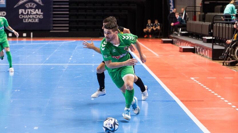 UEFA FUTSAL „Kauno Žalgirio“ ir „AEL“ ekipų dvikova