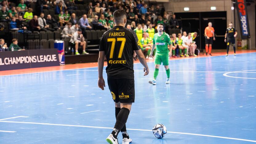 UEFA FUTSAL „Kauno Žalgirio“ ir „AEL“ ekipų dvikova