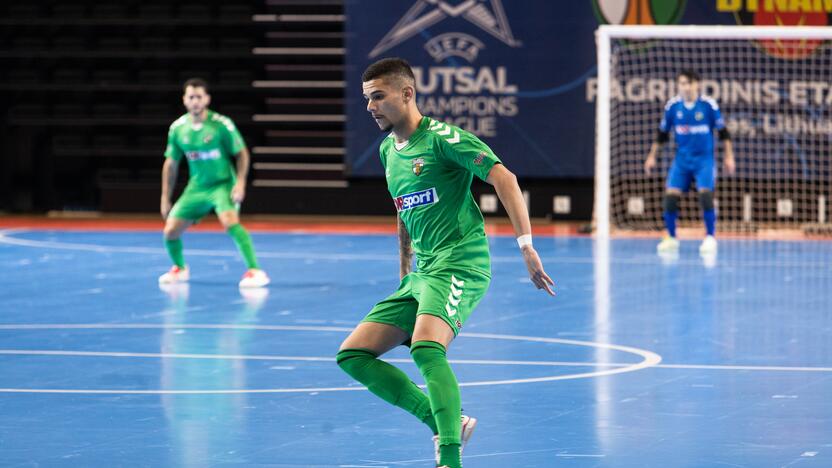 UEFA FUTSAL „Kauno Žalgirio“ ir „AEL“ ekipų dvikova