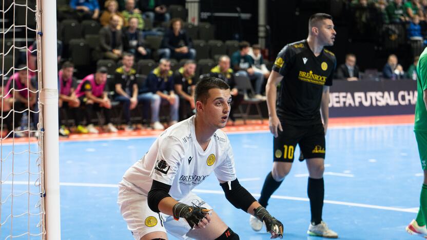 UEFA FUTSAL „Kauno Žalgirio“ ir „AEL“ ekipų dvikova