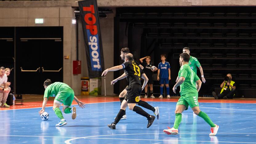 UEFA FUTSAL „Kauno Žalgirio“ ir „AEL“ ekipų dvikova