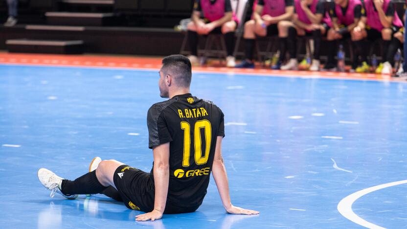 UEFA FUTSAL „Kauno Žalgirio“ ir „AEL“ ekipų dvikova