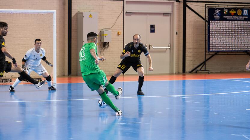 UEFA FUTSAL „Kauno Žalgirio“ ir „AEL“ ekipų dvikova