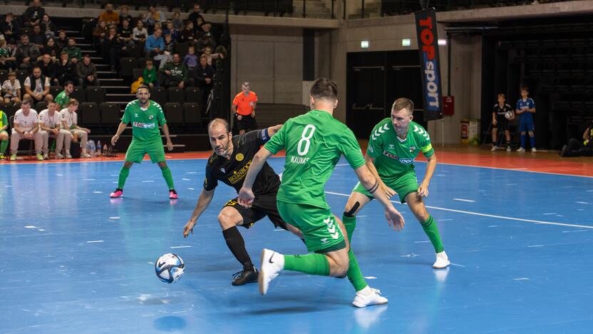 UEFA FUTSAL „Kauno Žalgirio“ ir „AEL“ ekipų dvikova