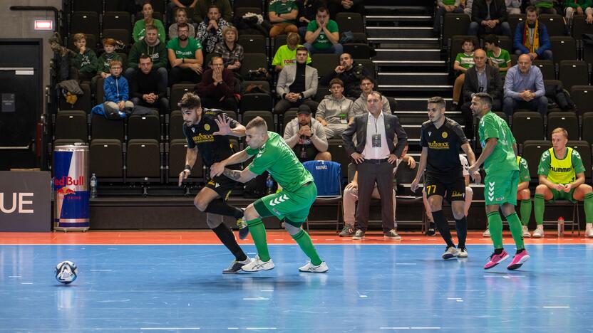 UEFA FUTSAL „Kauno Žalgirio“ ir „AEL“ ekipų dvikova