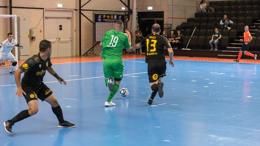 UEFA FUTSAL „Kauno Žalgirio“ ir „AEL“ ekipų dvikova