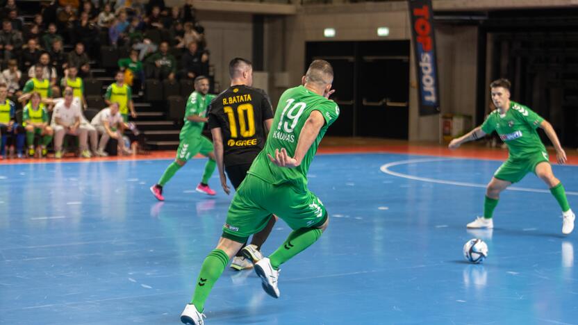 UEFA FUTSAL „Kauno Žalgirio“ ir „AEL“ ekipų dvikova