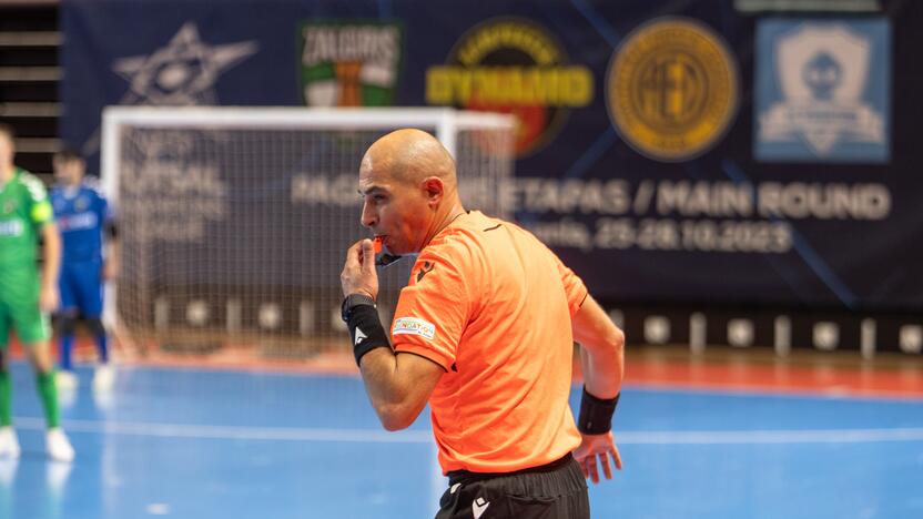 UEFA FUTSAL „Kauno Žalgirio“ ir „AEL“ ekipų dvikova