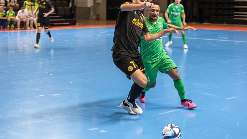 UEFA FUTSAL „Kauno Žalgirio“ ir „AEL“ ekipų dvikova