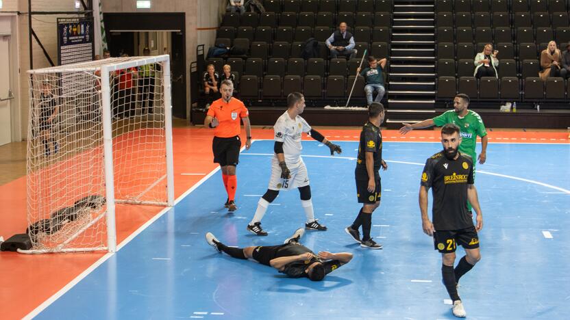 UEFA FUTSAL „Kauno Žalgirio“ ir „AEL“ ekipų dvikova