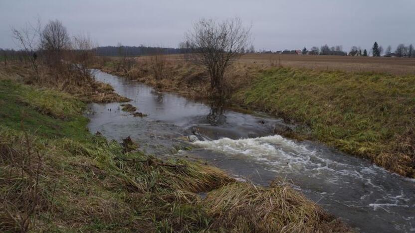 Vašuokoje - akmenų ir rąstų slenkstis 