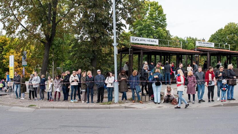 Popiežiaus kelionė iki Katedros aikštės