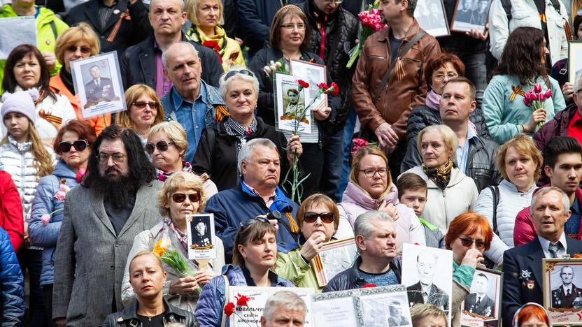 Gegužės 9-osios minėjimas Antakalnio kapinėse