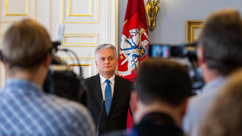 Prezidento ir premjero spaudos konferencija