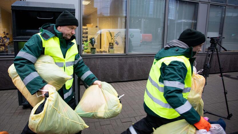 Vilniuje – nauji tekstilės atliekų konteineriai