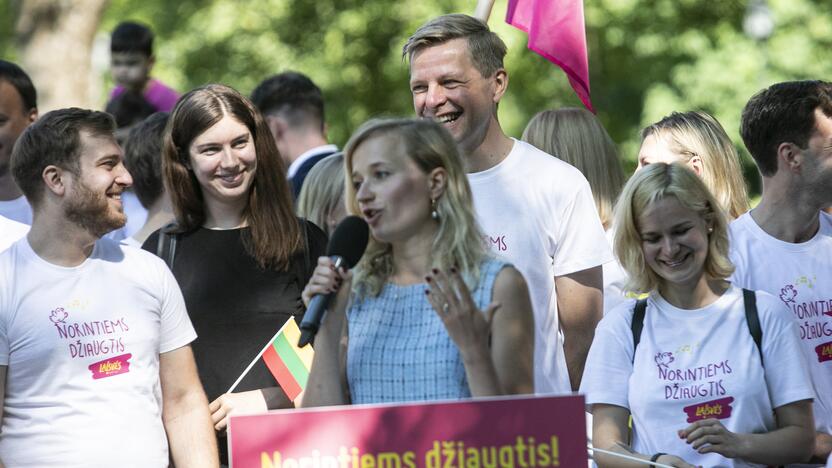 Laisvės partija pristatė rinkimų programą