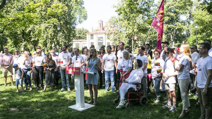 Laisvės partija pristatė rinkimų programą