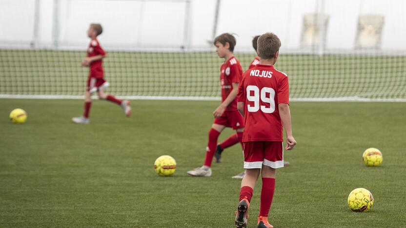 Pilaitės dengto futbolo maniežo atidarymas