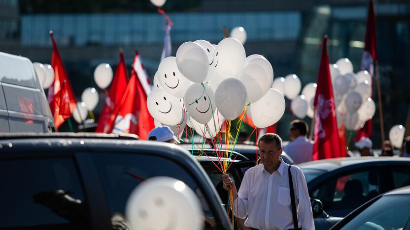 Šeimų maršo protestas prie Seimo