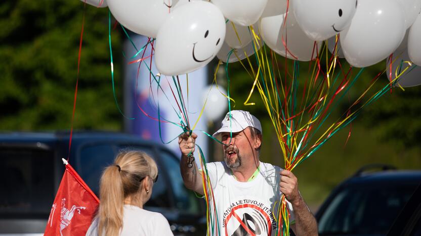 Šeimų maršo protestas prie Seimo