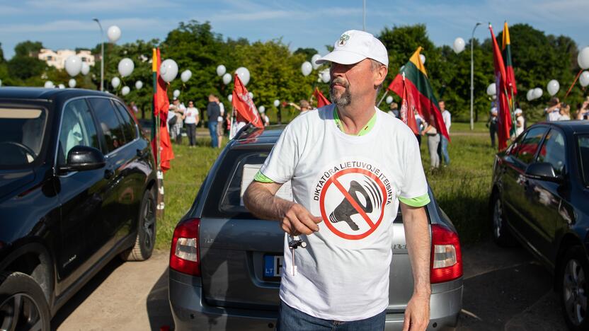 Šeimų maršo protestas prie Seimo