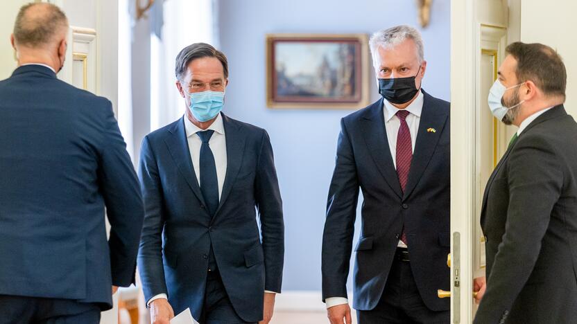 Nyderlandų premjero M. Rutte vizitas Lietuvoje